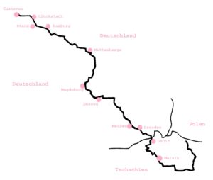 Elbe - von der Mündung bis zur Quelle